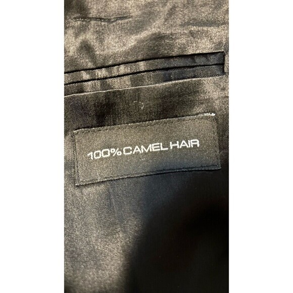 BILL BLASS Vintage Black Camel 2 Button Blazer Jacket Sports Coat Men’s 46R - Picture 8 of 8